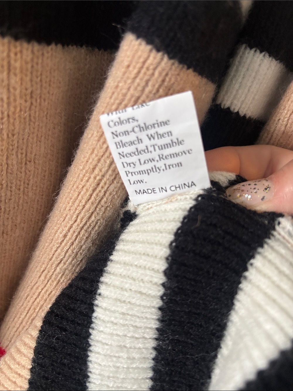Stylish designer Maxi sweater - Picture 5 of 8